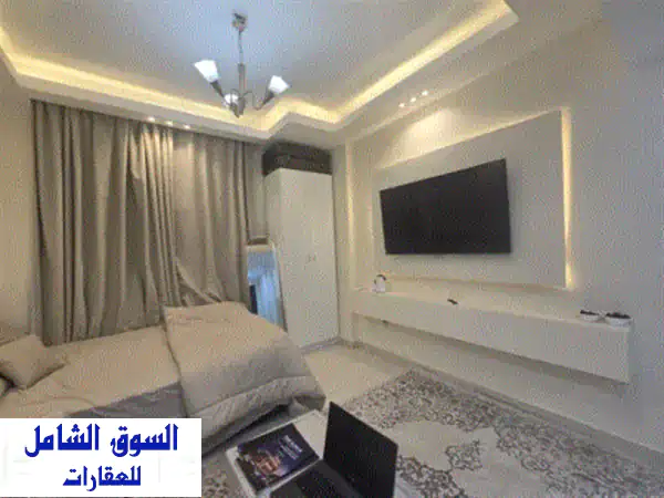 استوديو للبيع مفروش بالكامل  فرصة مميزة للسكن...