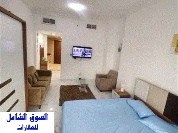 استوديو مفروش شهريًا بأبراج الواحة | 3000 درهم...