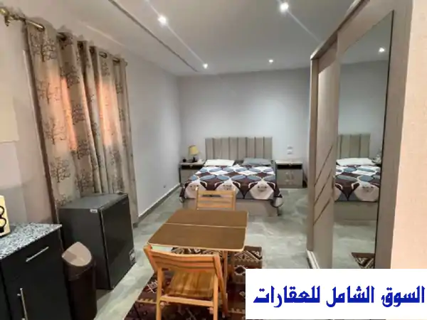 استوديو سوبر لوكس للإيجار المفروش في التجمع...