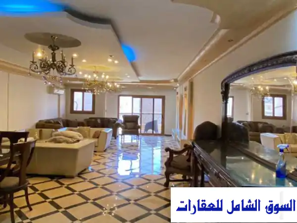 شقة دوبلكس 250 م بين الهرم وفيصل للإيجار...