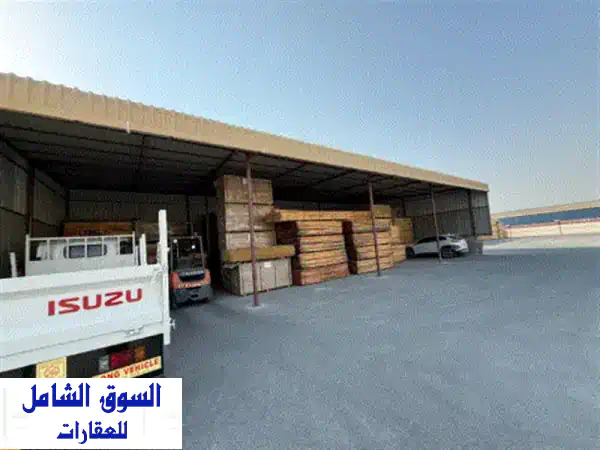 للإيجار السنوي حوطة الصناعية 15 موقع استراتيجي مميز وحيوي قريبة من مخرج دبي وعجمان وباقي امارات ...