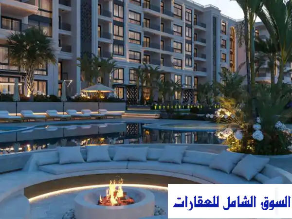استديو للبيع في قلب الغردقة مع شاطي خاص تقسيط...