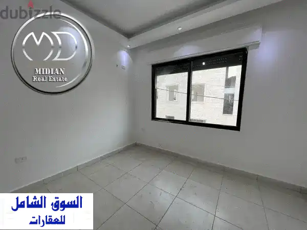 شقة شبه أرضي جديدة للبيع خلدا مساحة 125 م مع ترس 30 م تشطيبات سوبر ديلوك