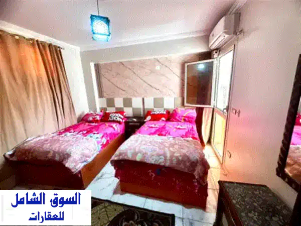فرصة مميزة لامتلاك شاليه مجدد بالكامل داخل قرية ديمورا الكيلو 75. الشاليه بالمبنى الفندقي b5، ...