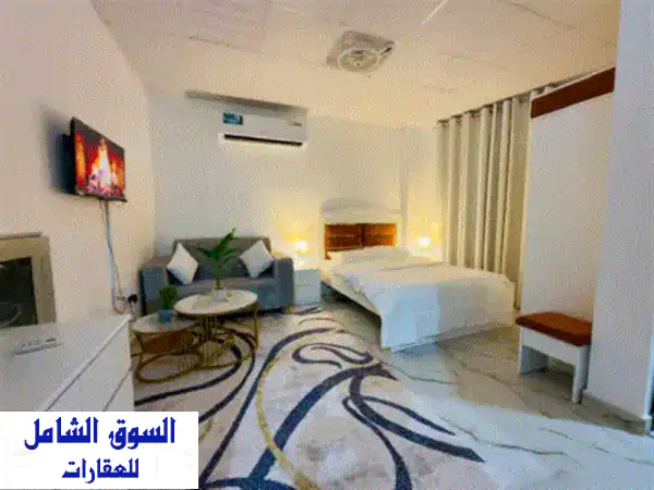 استوديو في الراشدية 3  شارع الأقصى  فرش جديد  أرخص...