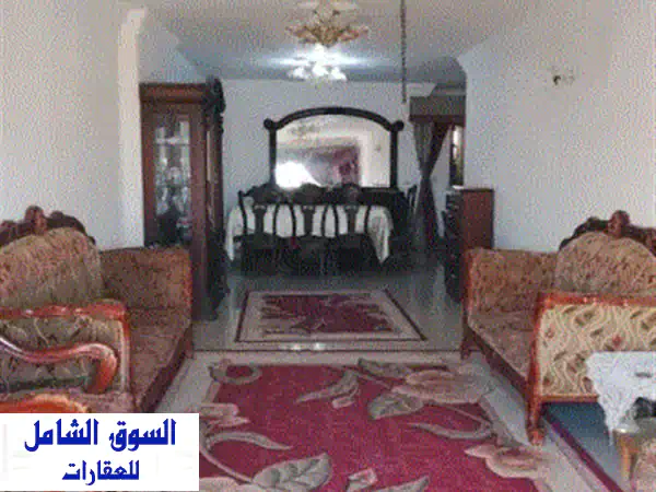 شقة 165م مفروشة للإيجار السنوي 3 غ 3r ق 2 حمام...