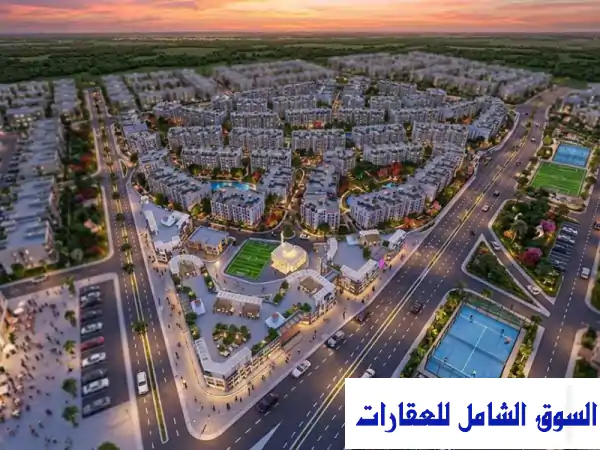 شقة 115 م + جاردن 35 م 2 غرفة في جاردينيا تاون...