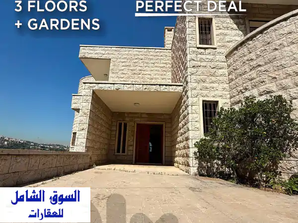 Villa for sale in Jeita RK325 فيلا للبيع في جعيتا  Apartments u0026 Villas For...