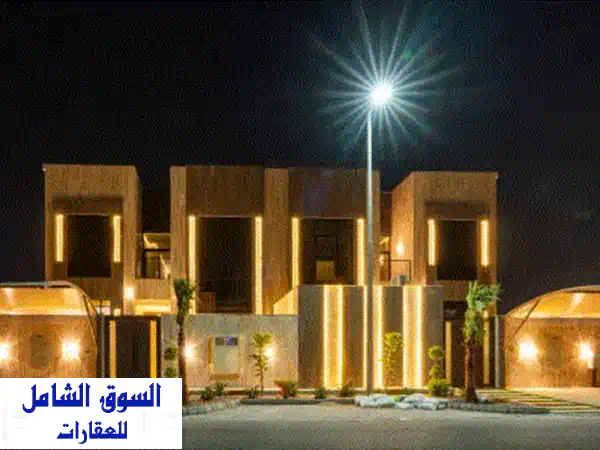 للبيع فيلا فاخرة  فلتين متلاصقتين في الحوشي فرصة...