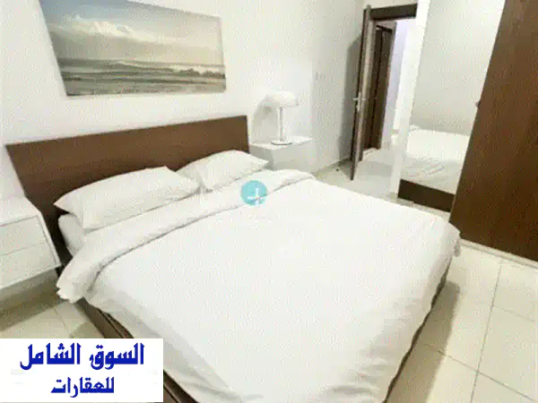 شقة مفروشة بالكامل مكونة من غرفتي نوم للإيجار في الشرق، الكويت. غرفة معيشة واسعة، غرفتا نوم ...
