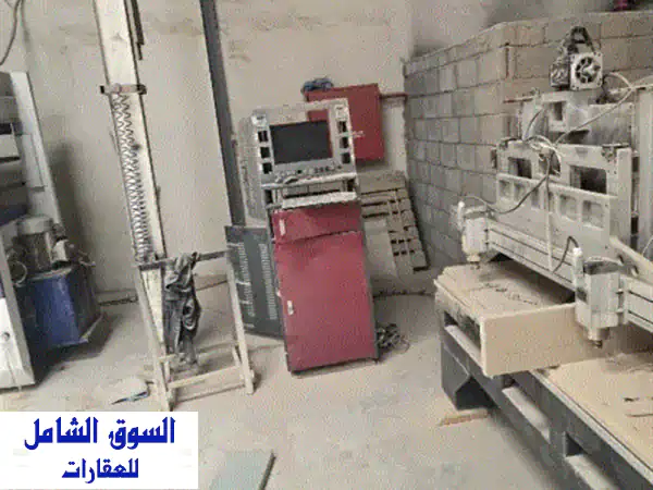مصنع أثاث شغال رخصة سارية ماكينات كاملة مكبس مكنة...