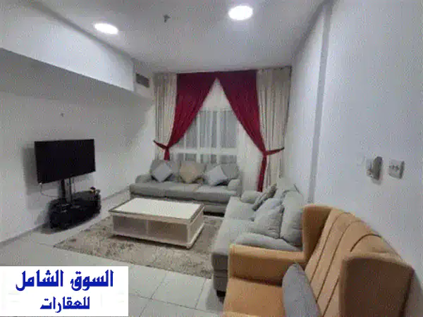 شقة غرفة وصالة في الشارقة في التعاون اثنين حمام إيجار شهري 3500 درهم مع انترنت فقط مساحة كبيرة فرش ...