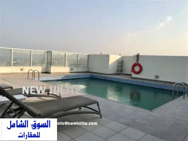 شقة مفروشة فاخرة للإيجار في الفنطاس - غرفة نوم واحدة، مسبح، جيم (شامل الفواتير)