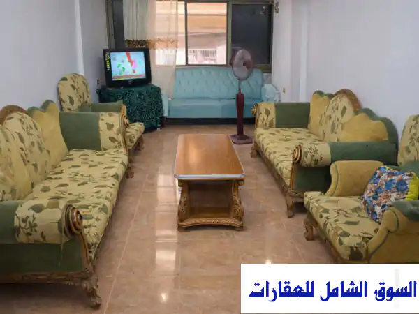 شقة للإيجار اليومى بالفرش بمحافظة بورسعيد ابراج النشار امام شواطئ استايل اسكوير ومولات 2 نوم تكيف مفروشة في حي المناخ