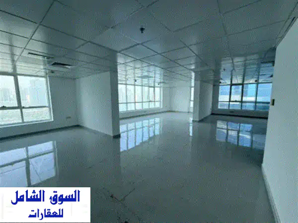 فرصة استثمارية استثنائية للإيجار بمكتب تجاري في أرقى أبراج المجاز 2 التجارية الشهيرة بمساحة واسعة ...