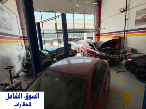 فرصة استثمارية ذهبية: جراج مجهز بالكامل للإيجار...
