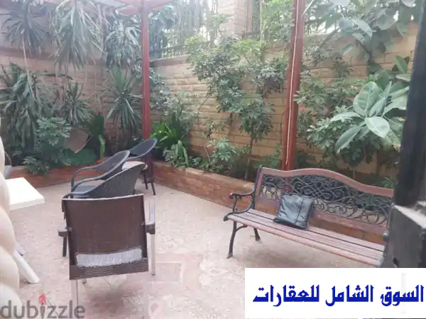 دوبلكس للإيجار واسع بتشطيب راقي وحديقة خاصة في...