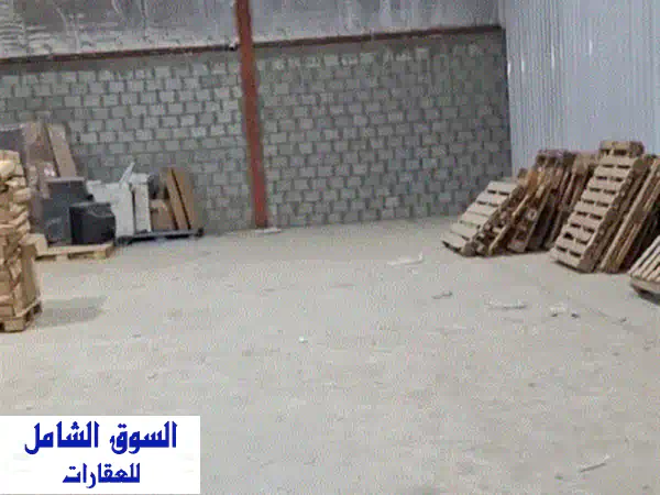للإيجار، مخزن في الصليبية، مساحة 500 متر، ارتفاع...