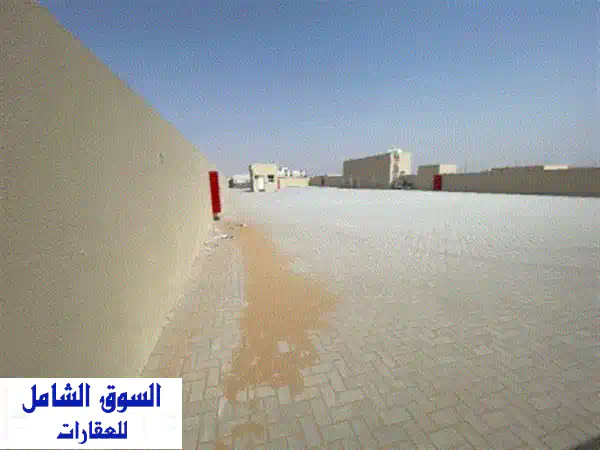 للإيجار حوطة مميزة في الصجعة الشارقة على شارع...