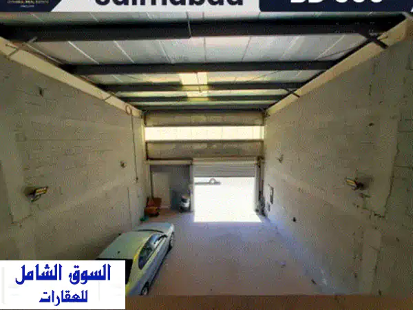 مستودع/ورشة للإيجار بسلماباد: 104م² بموقع استراتيجي - 500 دينار بحريني وكهرباء 3 فاز