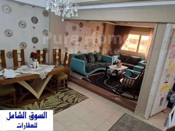 فرصة لا تعوض: شقة للبيع بميامي الإسكندرية 120م سوبر...
