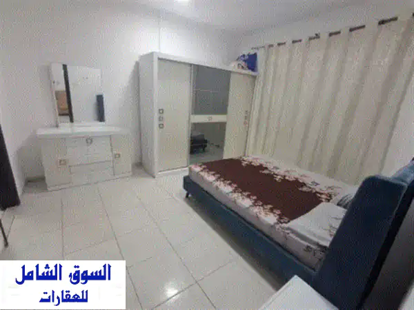 غرفة وصالة مفروشة فرش فندقي نظيف، الشارقة، التعاون، على مخرج دبي. جميع الخدمات من المالك بدون ... 4