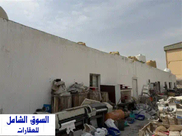 فرصة استثمارية متكاملة (مستودع + مكاتب + سكن عمال) للإيجار  الصناعية 17، الشارقة لأصحاب الأعمال ...