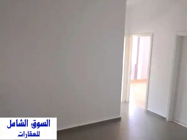 شقة للبيع 107 م طابق اول في الياسمين 3 غرف نوم 2 حمام مطبخ راكب مصعد
