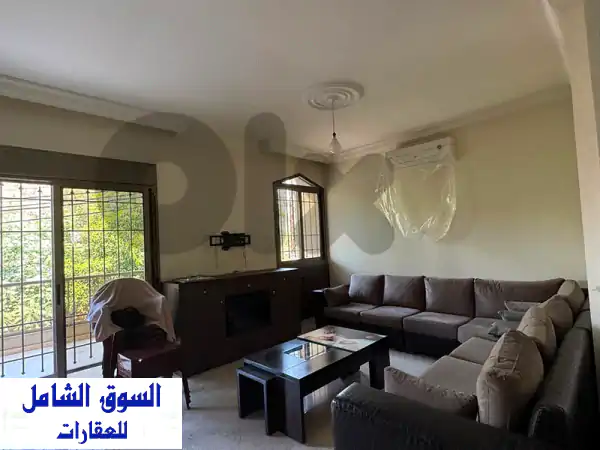 شقة للإيجار بالجديدة، لبنان: 130م2، مفروشة بالكامل، إطلالة جبلية خلابة 🏞️