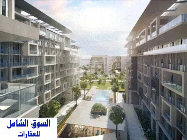 شقة دوبلكس للإيجار في oasis residences  مدينة مصدر،...