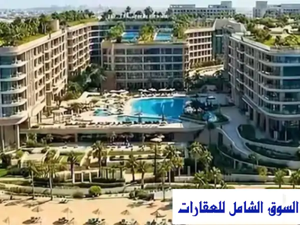 استوديو 40 متر على حمام السباحة تقسيط للبيع في...