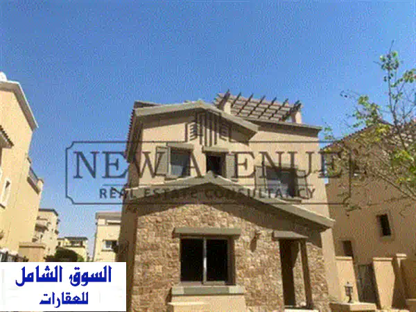 ستاندالون في للبيع mivida علي الطوب جاهزة للاستلام علي مساحة خضراء بسعر مميز اقل من سعر السوق
