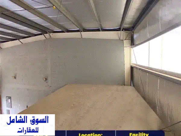 مستودع | ورشة | محل للإيجار في سلماباد، البحرين - موقع استراتيجي 114 م² بـ 500 د.ب | كهرباء 3 فاز