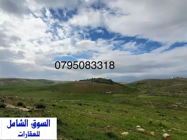 ارض للبيع في شفابدران زينات الربوع من المالك...