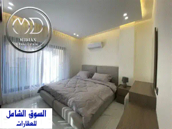 رقم الاعلان 7182 شقق مفروشة للإيجار في أم أذينة مساحات 100م تشطيبات وديكورات فاخرة تصلح للأجانب ...