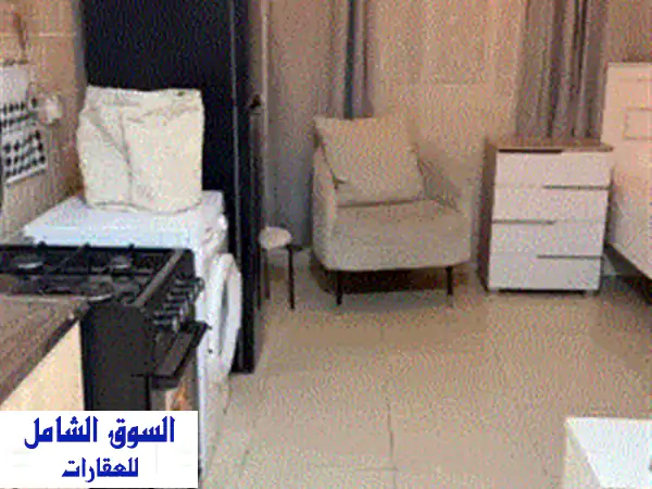 استوديو مفروش في النباعة ممتاز شامل نت فقط ب 2200 تأمين 500