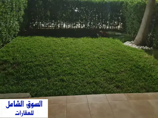 فيلا حديثة مع مسبح وحديقة للإيجار في منطقة حطين....