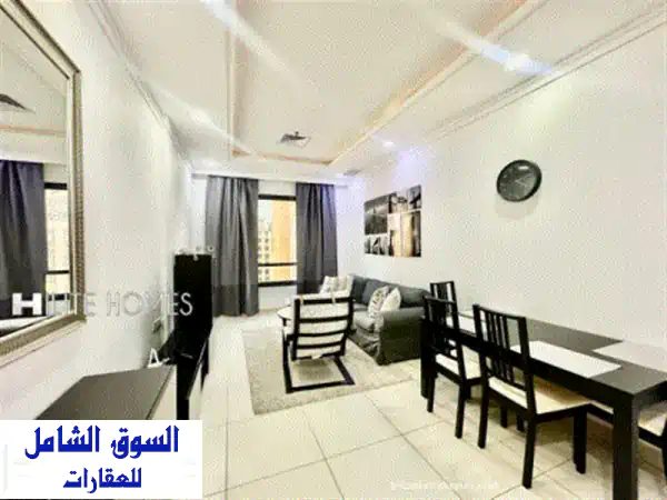 شقة مفروشة بالكامل مكونة من غرفتي نوم للإيجار في...