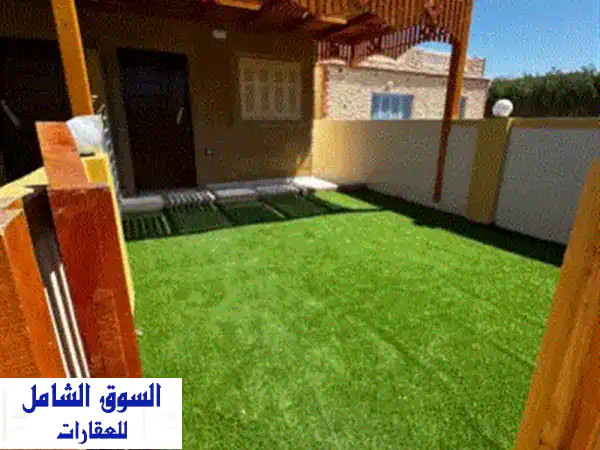 لقطة للبيع بالتقسيط شاليه أرضي بحديقة داخل...