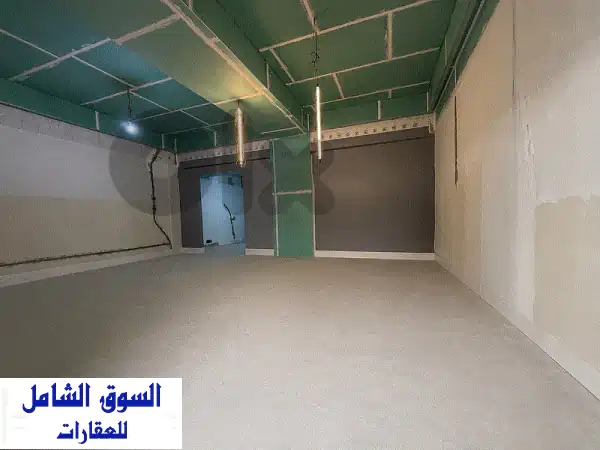 محل تجاري فاخر للإيجار بقلب داون تاون بيروت - 190 م² | موقع استراتيجي