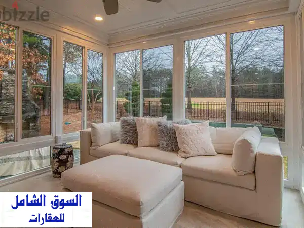 شقة ارضية 154 م + ترس 40 م +كراج خاص ويوجد طوابق واخير...