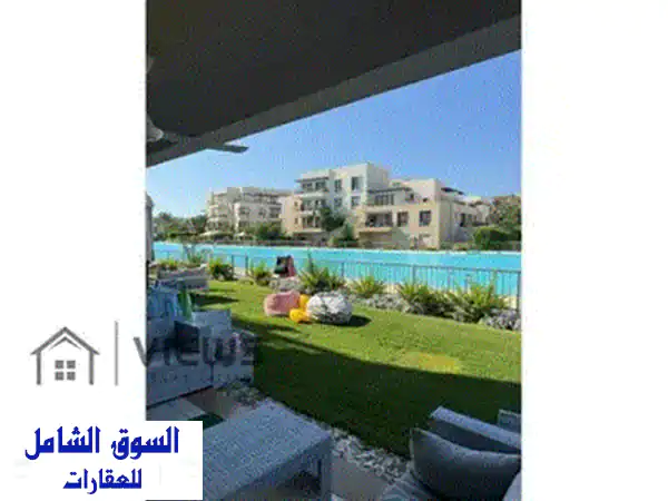 فيلا مستقلة 400 م مباشر علي اللاجون موقع متميز جدا مراسي Marassi