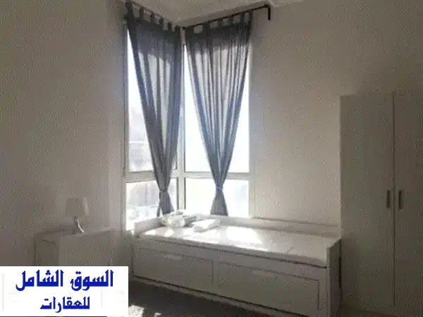 يقع في السالمية، شقة من غرفتي نوم متاحة مفروشة بالكامل وشبه مفروشة، مع مرافق كاملة تشمل صالة ألعاب ...