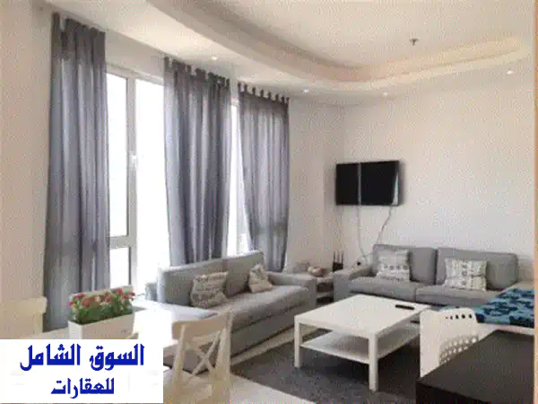 يقع في السالمية، شقة من غرفتي نوم متاحة مفروشة...