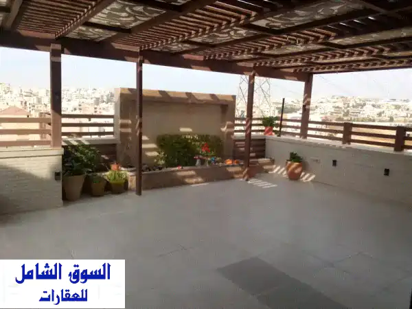 شقة فاخرة عصرية طابق  220 م + روف 125 م مبني مع كرميد 65 م+ترس 60 م