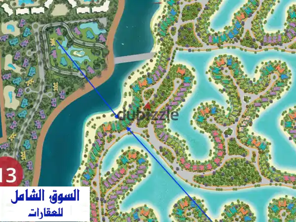 فيلا فاخرة للبيع بساوث ميد الساحل الشمالي | طلعت...