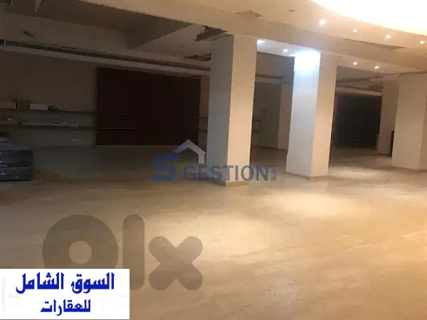محل تجاري بمساحة مفتوحة للايجار في الجميزة، بيروت | موقع استراتيجي لمشروعك 2