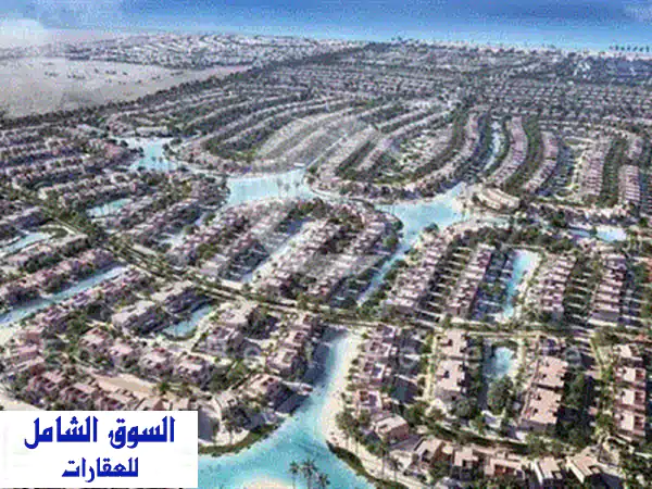 شاليه 3 غرف نوم للبيع فى طرح جديد بحديقه خاصه باطلاله مميزه على البحر بافضل تقسيمه فى اوجامى فى راس الحكمه فى الساحل الشمالى 3