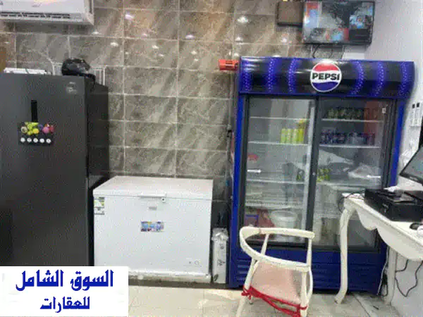 مطعم وجبات سريعة للإيجار الخرج حي الزاهر على شارع 30 مقابلة مقهى وبجانبة مدرسة