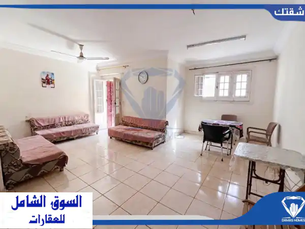شقة للبيع 125 م العصافرة بحرى خلف اسواق الشريف مطلات ع الشارع